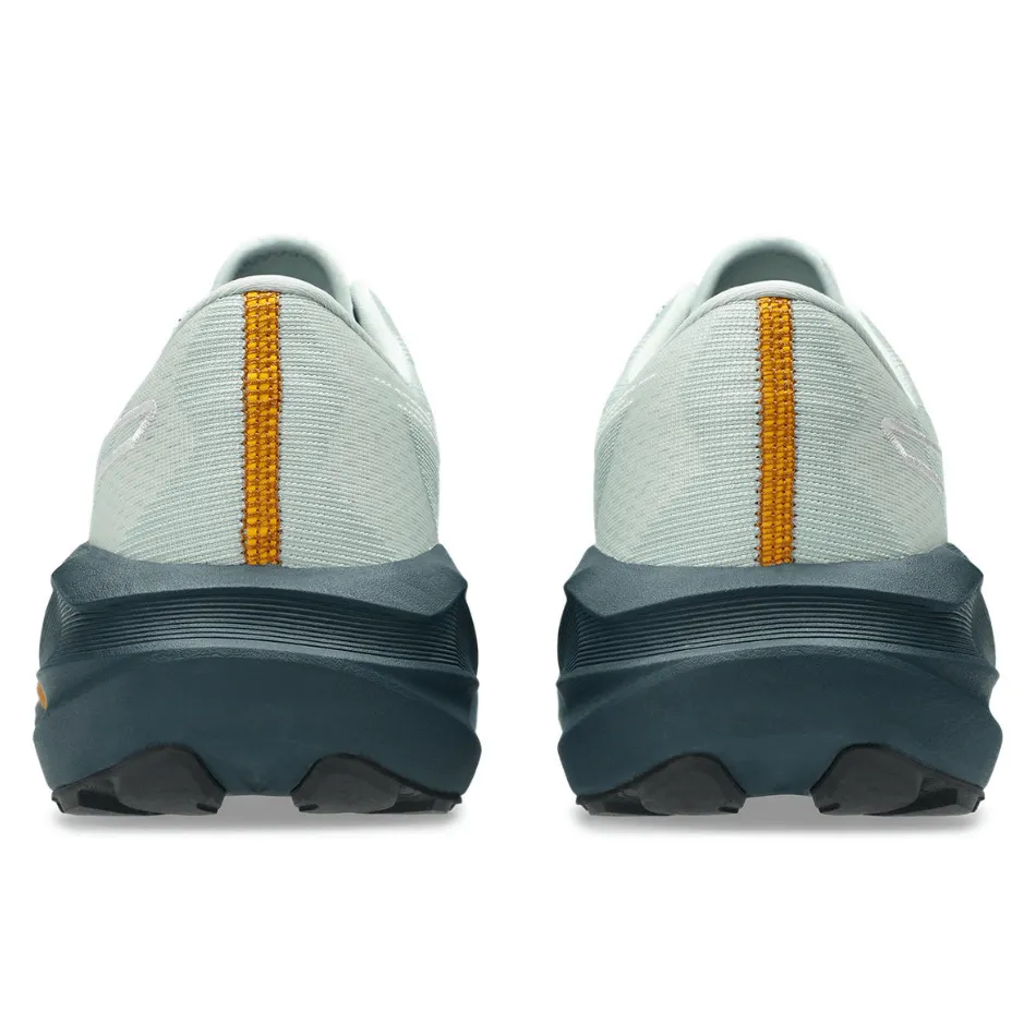 long - distance endurance forest - specific shoes ASICS Men's NOVABLAST 5 TR Running Shoes in Nature Bathing/Lichen Rock AW25