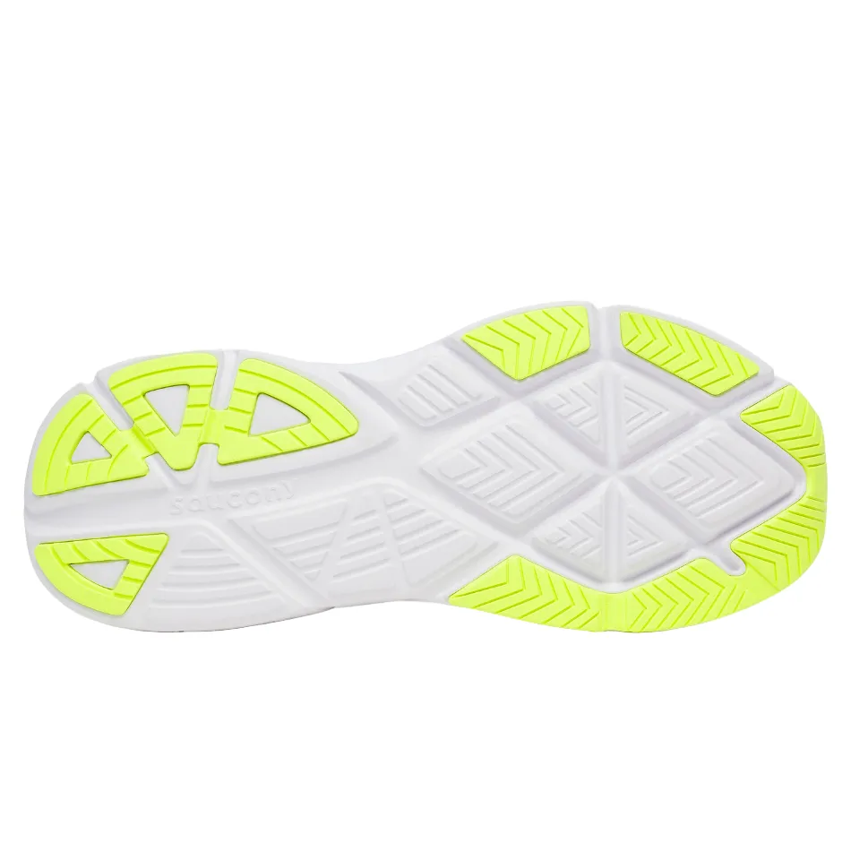 Saucony Men's Guide 18 Running Shoes in Black/Lapis - Online Exclusive Tapered Toe Box