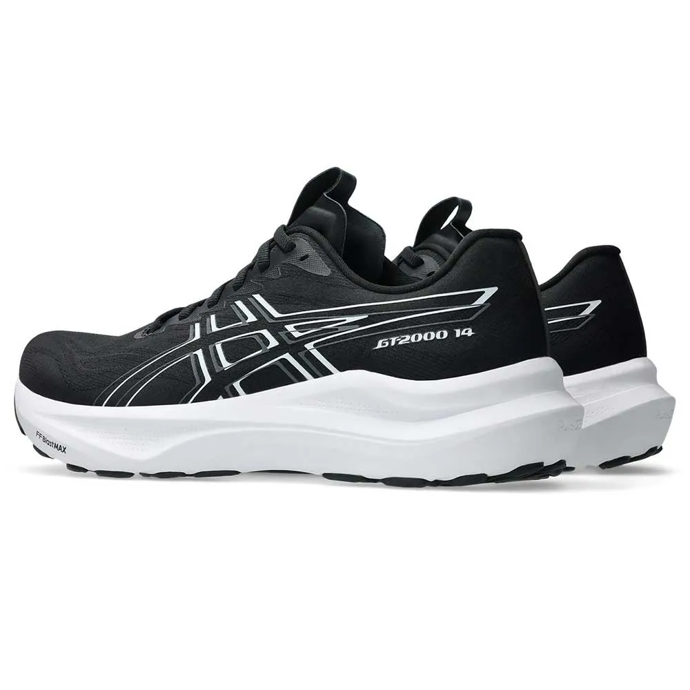 Men's GT-2000 14 Running Shoe - Black/White - Regular (D) Replaceable Parts