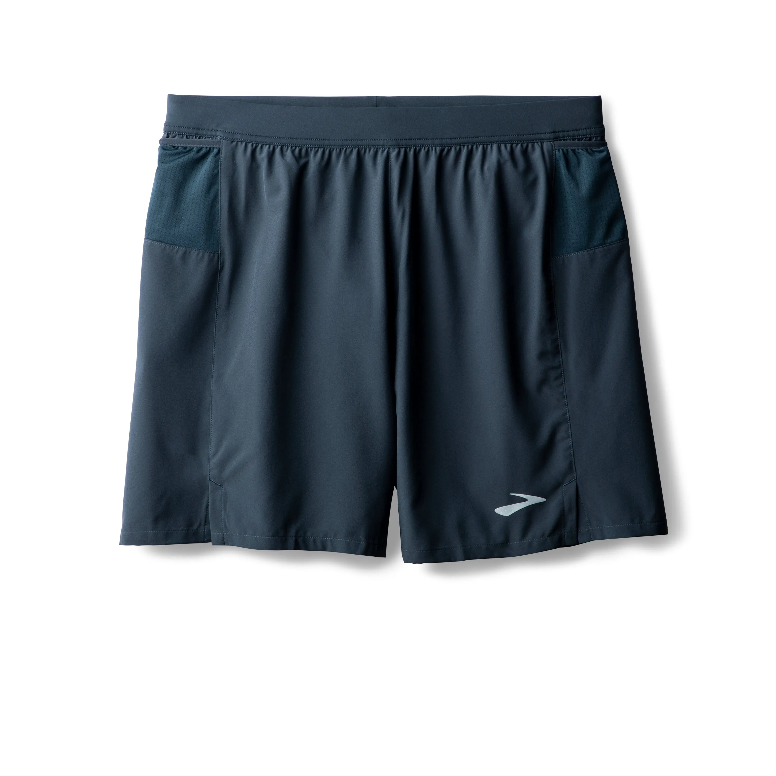 Easy Layer Elastic hem Brooks | Journey 7" Shorts | Men's | Blue Slate