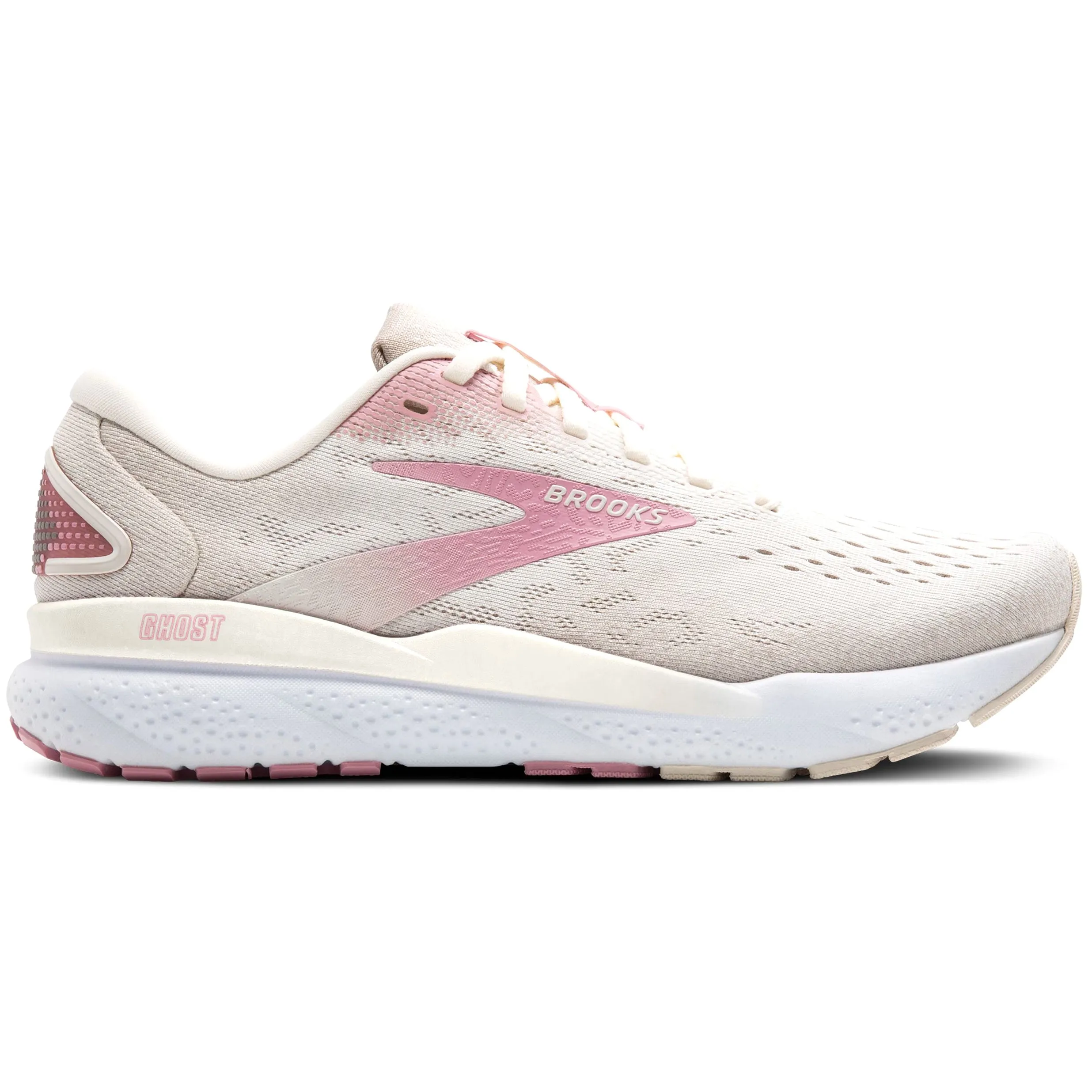 EVA ocean - themed running shoes Brooks Women's Ghost 16 Running Shoes Coconut / Zephyr / White