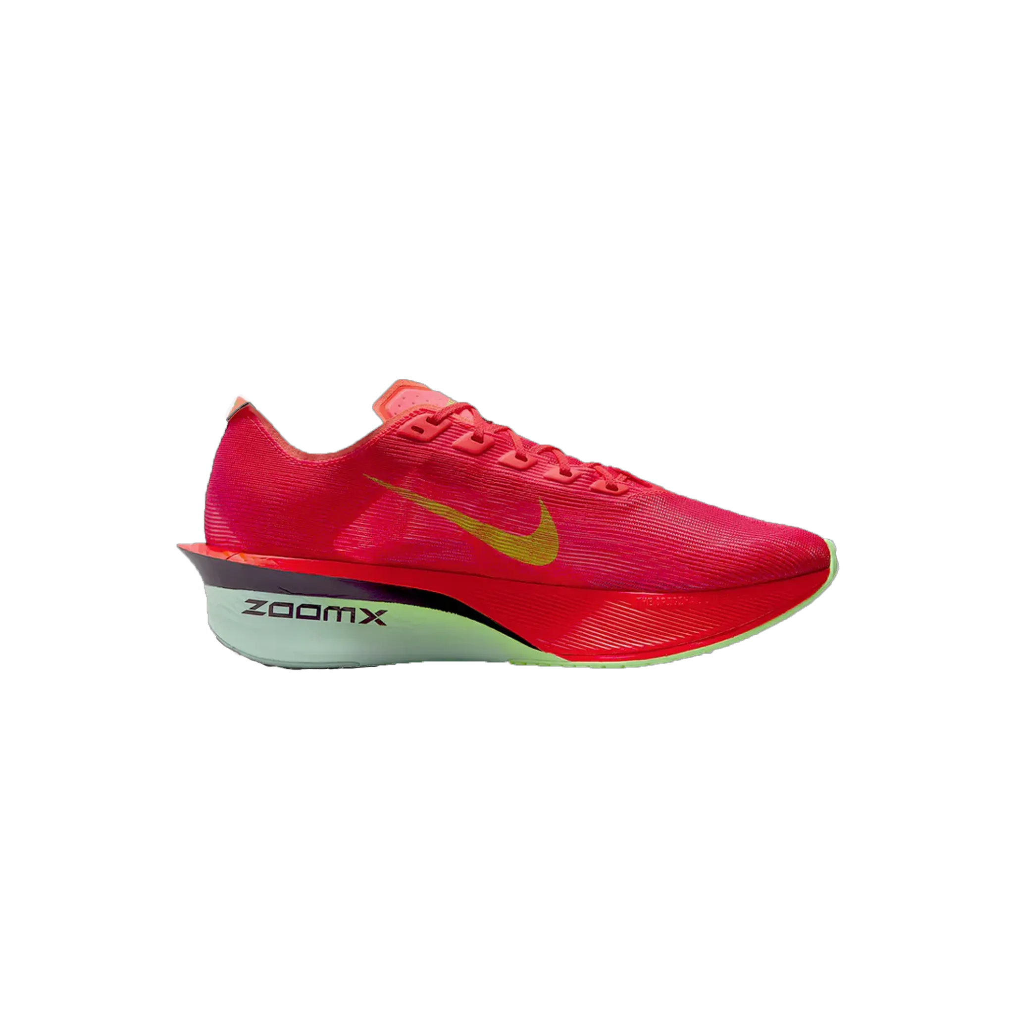 Men's Nike Vaporfly Next% 4 intense running in a famous bridge area shoes