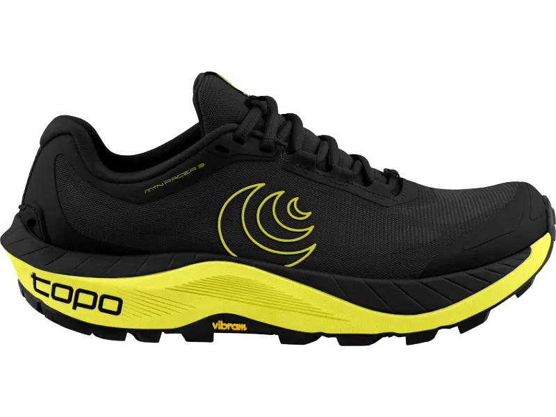 advanced trail shoes Cushioned Midsole Men's Topo MTN Racer 3 High Cushion Trail Shoe