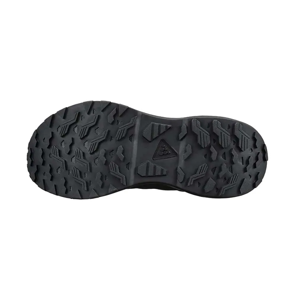 Men's Pure Trail Running Shoe - Black/White - Regular (D) Reinforced heel