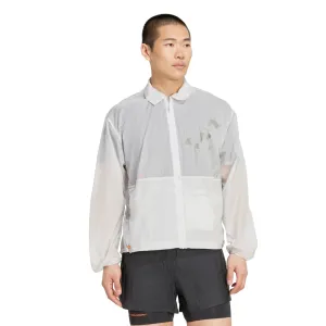 Men's Adi365 H.Koumori Running Coach Jacket Grey One suitable for birthdays Casual Outdoor Layer