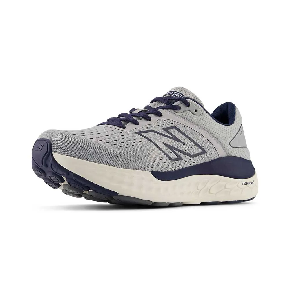 Men's Fresh Foam X 1540v4 Running Shoe - Quartz Grey/Navy - Wide (2E) Torsion System