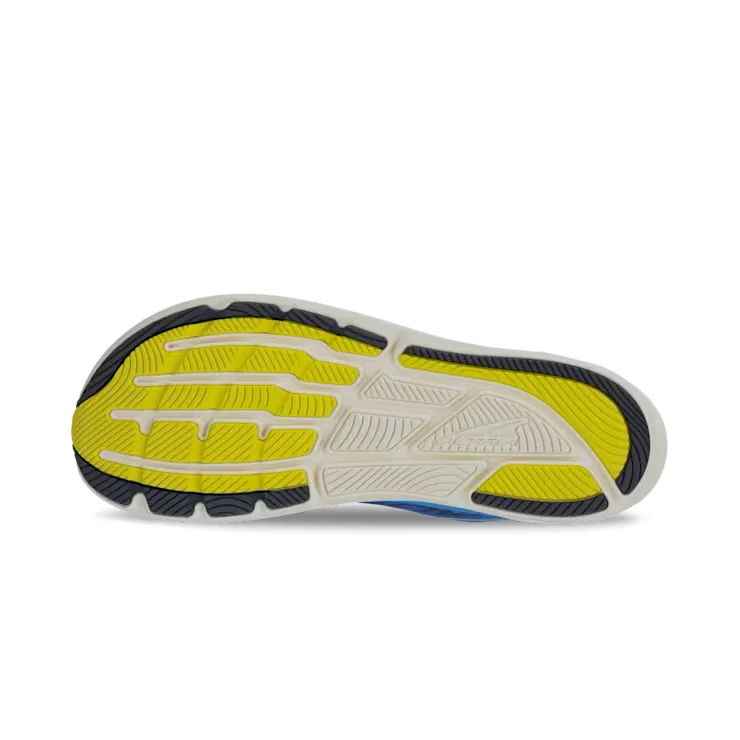 Men's Torin 8 (470 - Blue/Yellow) cycling - to - running shoes Snug Heel Counter