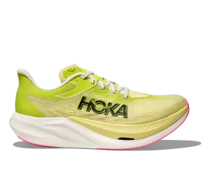 Impact Cushioning Unisex Rocket X 3 (SNLG - Sunlight/Neon Hoka Citrus)