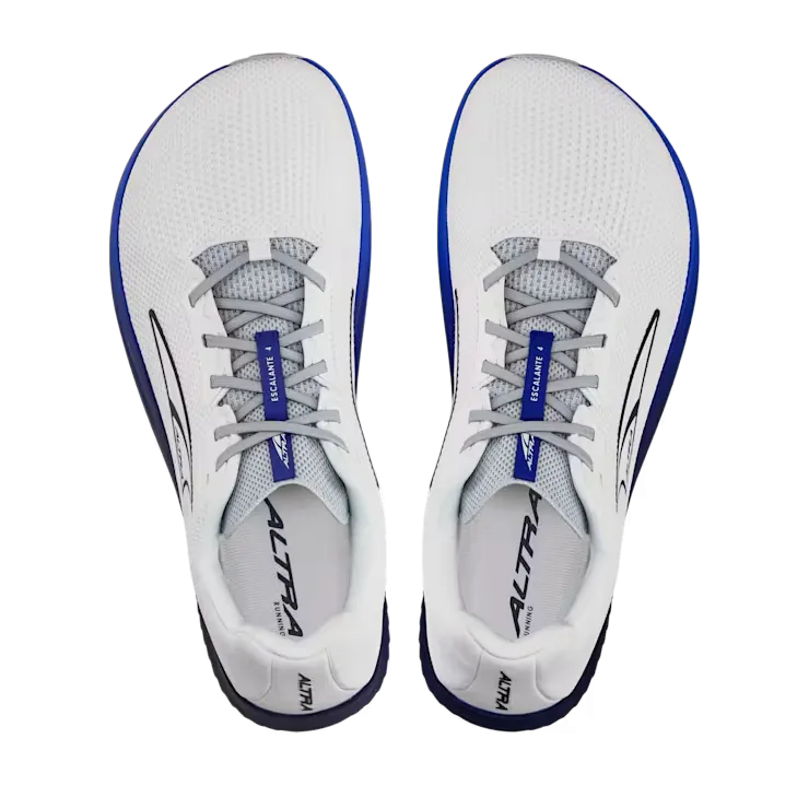 Men's Escalante 4 (140 - White/Blue) futuristic - style shoes