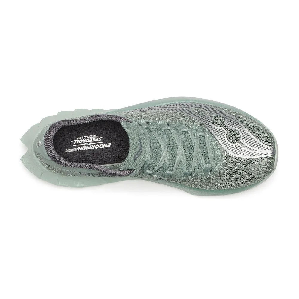 Men's Endorphin Pro 4 Running Shoes Iceberg / Carbon running with a GPS watch Neutral Stability Frame