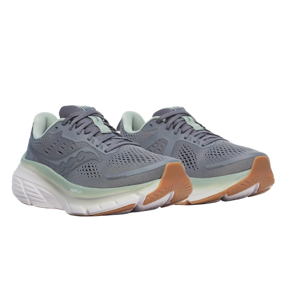 Saucony Men's Guide 18 Running Shoes in Carbon/Iceberg - Online Exclusive orthotic - friendly shoes
