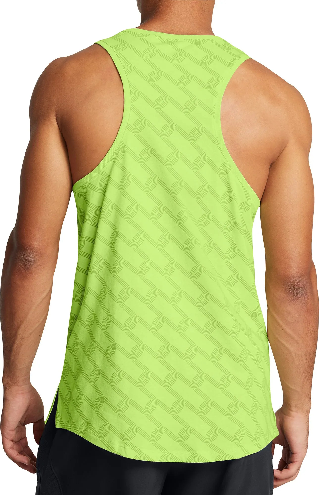 Under Armour Run Anywhere Mens Running Vest - Green low end