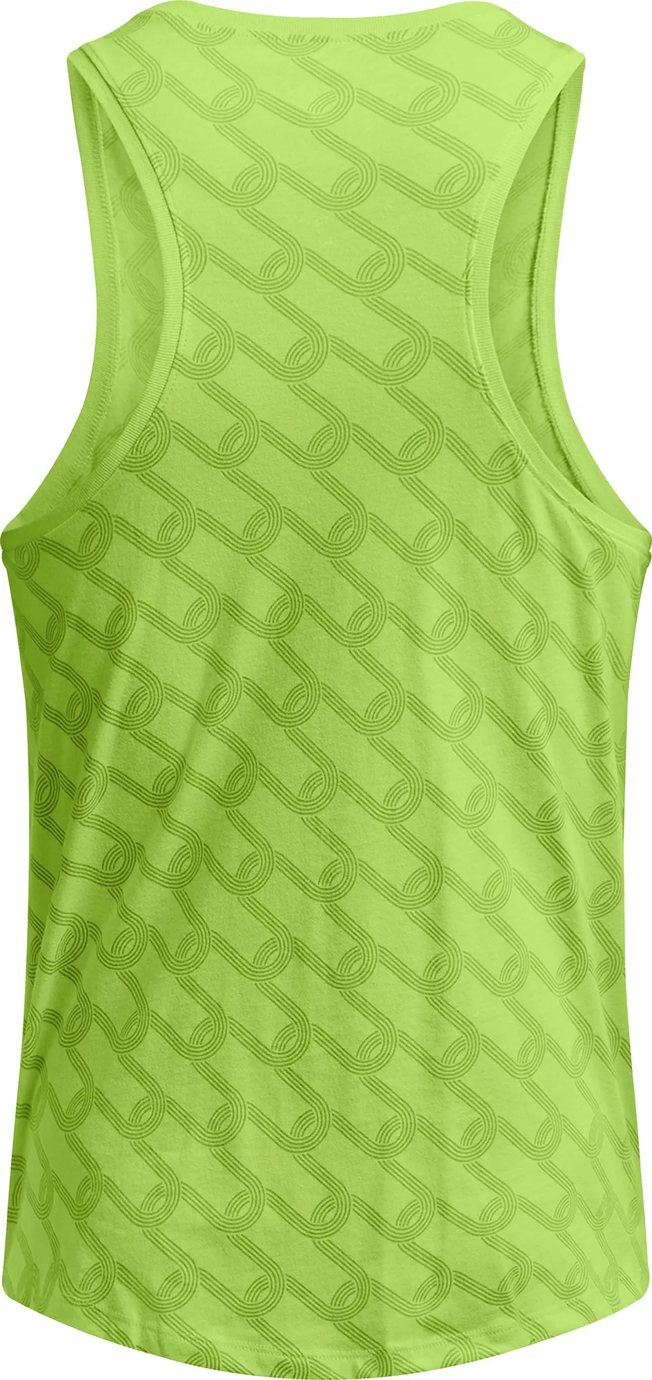 Under Armour Run Anywhere Mens Running Vest - Green Ergonomic Seaming