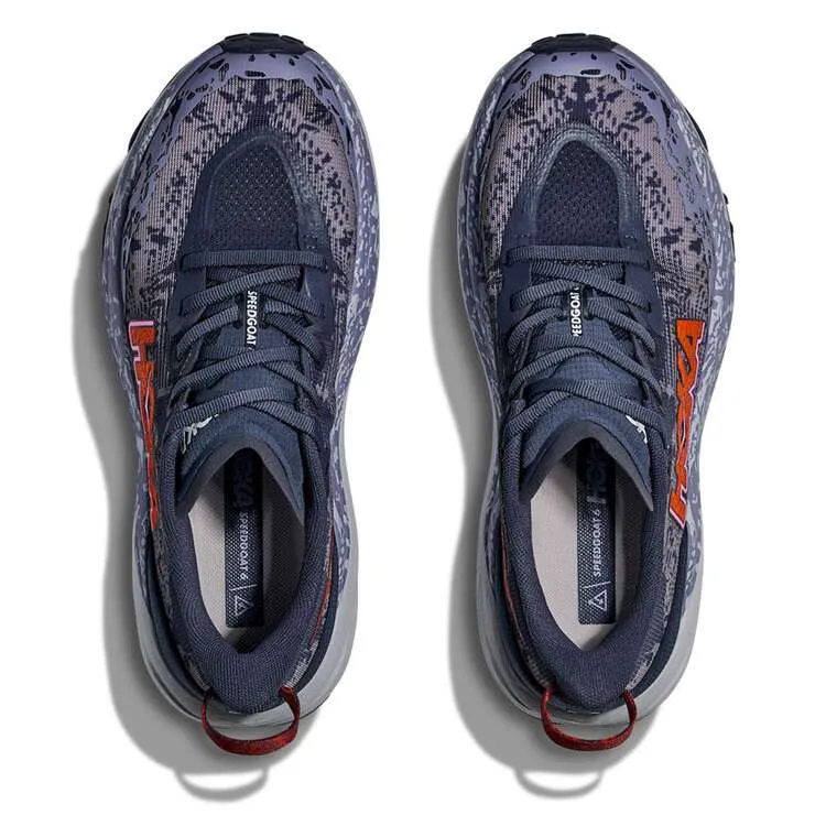 Balanced Cushion Density All Weather Traction Hoka Speedgoat 6 D Wide Womens