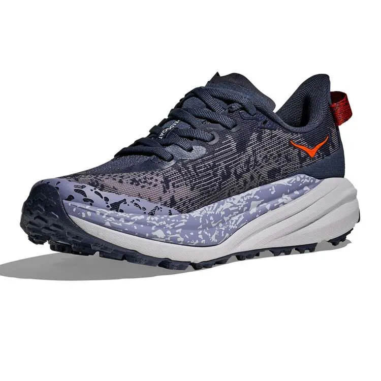 fast trail running shoes Hoka Speedgoat 6 D Wide Womens