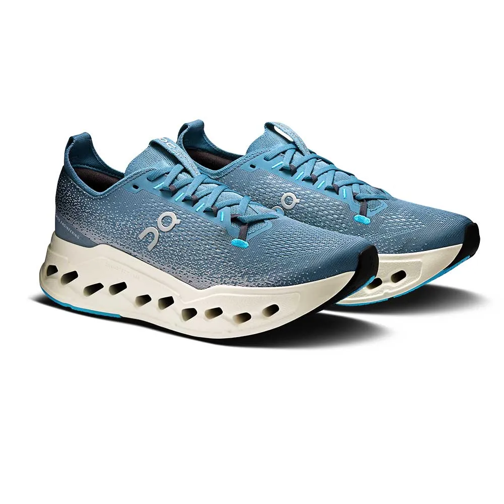 responsive - sole - technology - reactivity shoes Men's Cloudsurfer Max Running Shoe - Dust/Ivory - Regular (D)