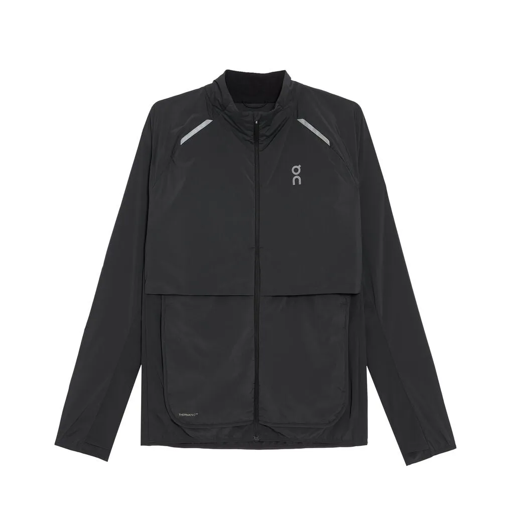 On Running Weather Jacket Insulated (Mens) - Black Fitted