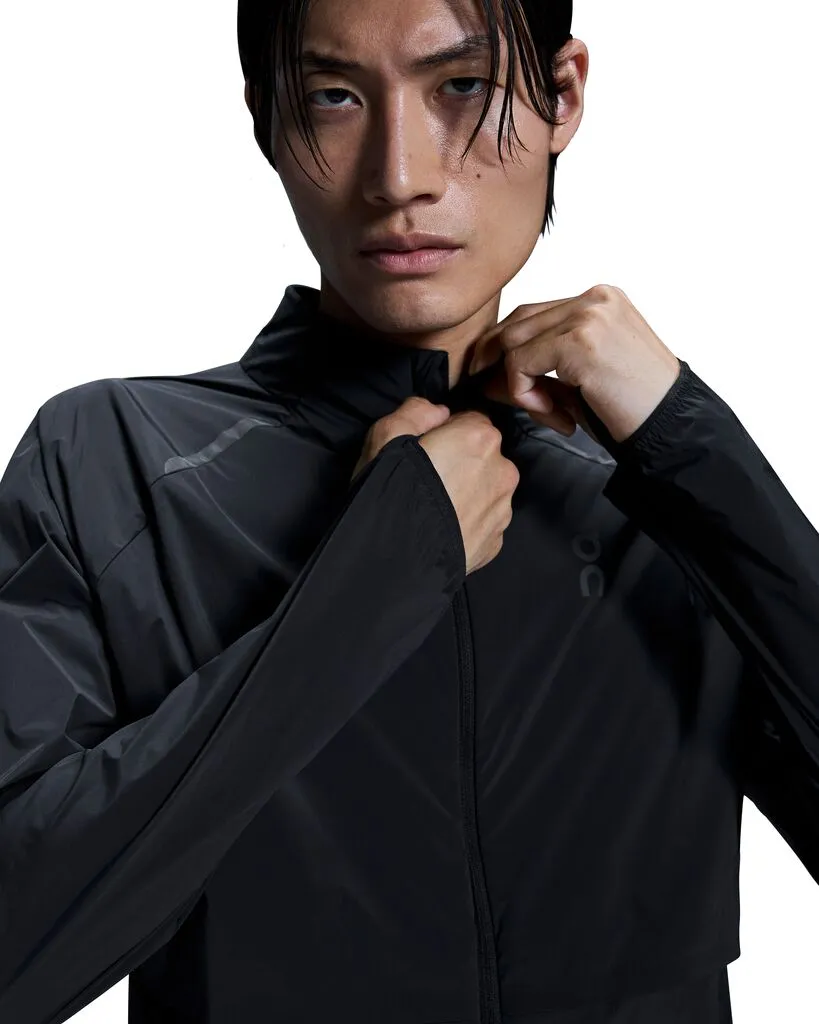 Credit On Running Weather Jacket Insulated (Mens) - Black