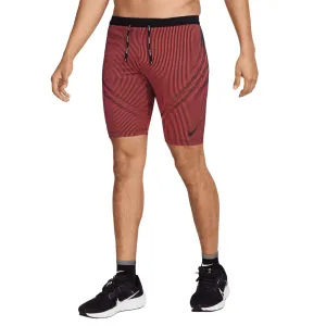 Holiday Wear Men's Dri-FIT AeroSwift ADV Half Tights Black / Bright Crimson / Obsidian / Black