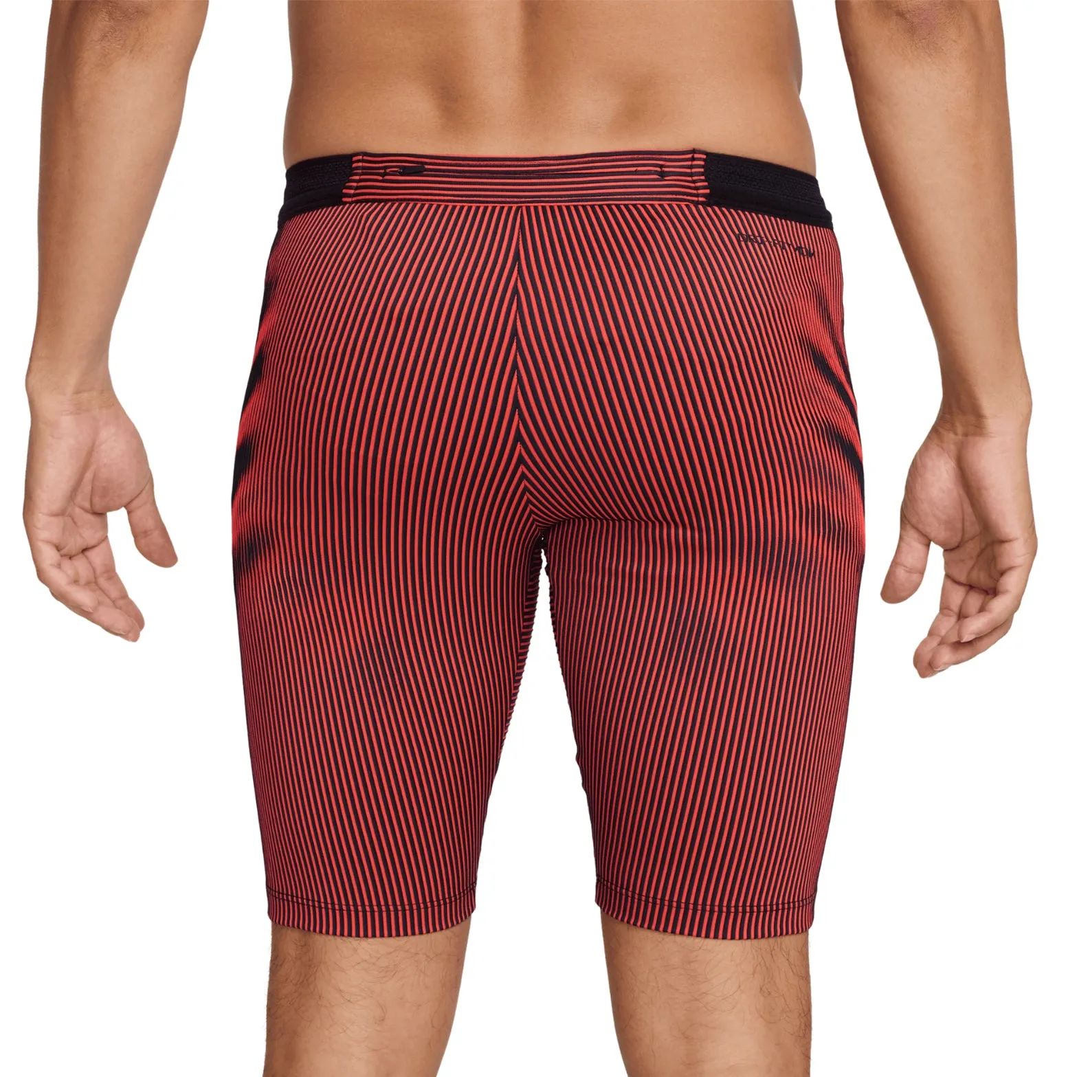 Men's Dri-FIT AeroSwift ADV Half Tights Black / Bright Crimson / Obsidian / Black FoldableDesign Streetwear