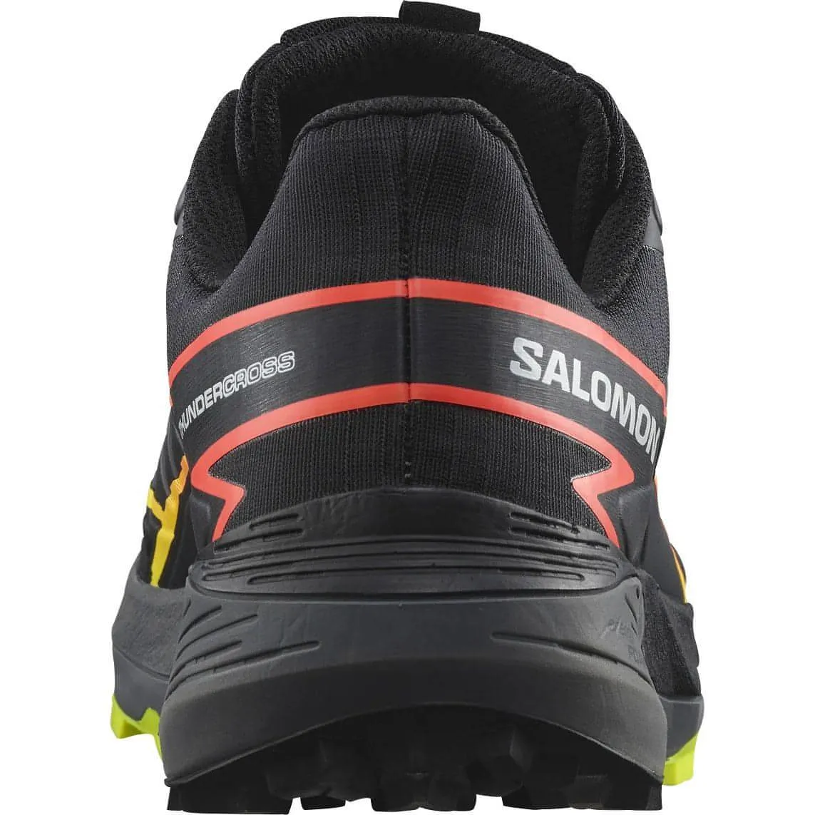 Flexible Sole Salomon Thundercross Mens Trail Running Shoes - Black