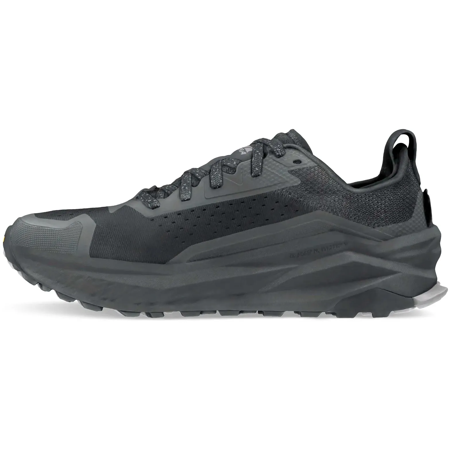 Men's Olympus 6 Trail Running Shoes Black / Black desert trail shoes