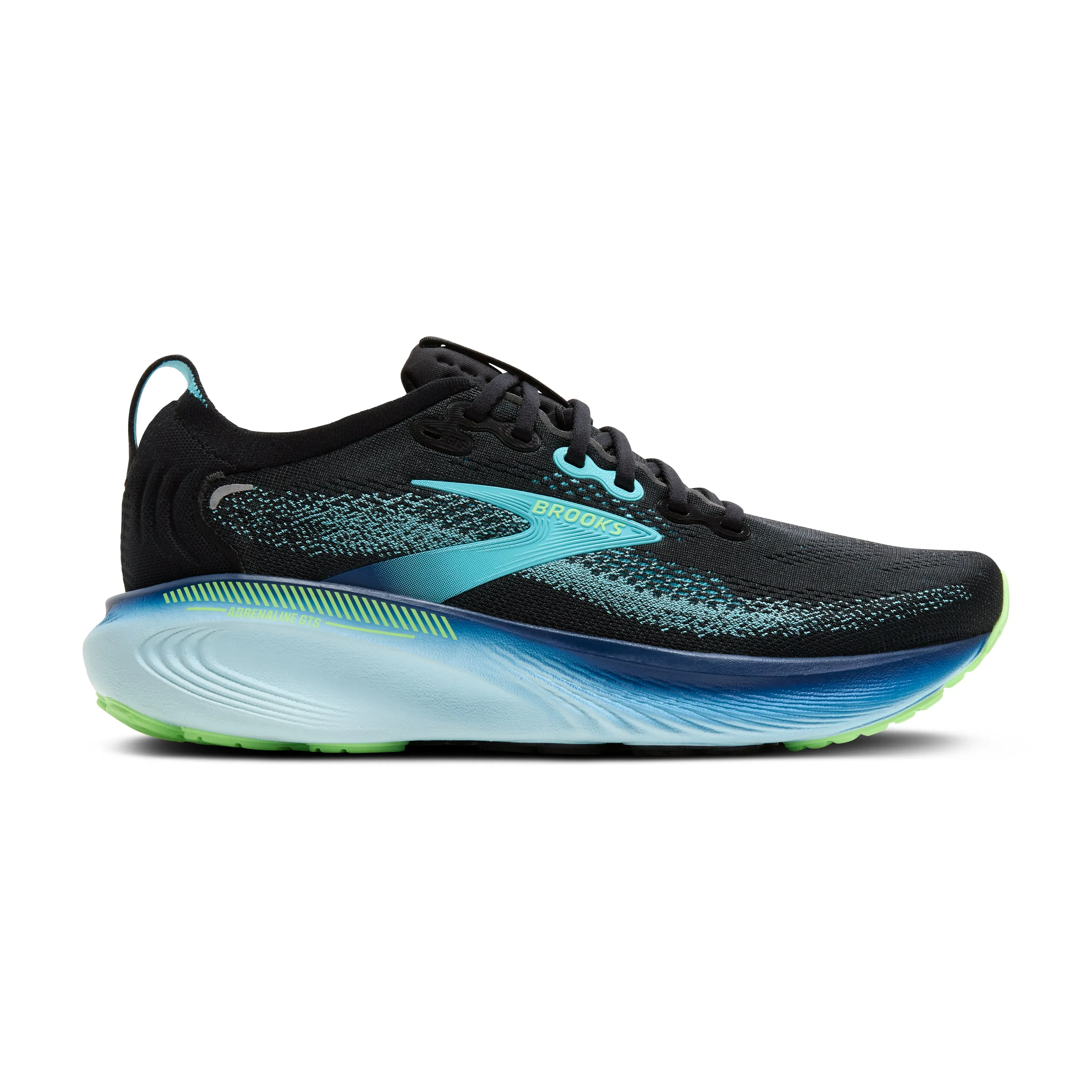 Brooks | Adrenaline GTS 25 | Men's | Black/Ipanema/Mint urban shoes road runners' shoes