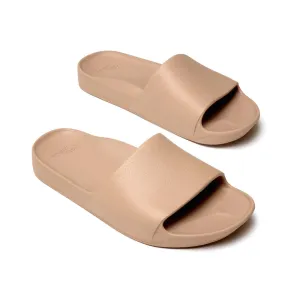 Archies Slides Tan - Mens Multi Density Sole