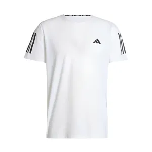 Adidas Men's Own The Run T-Shirt in White AW25 Comfy Apparel