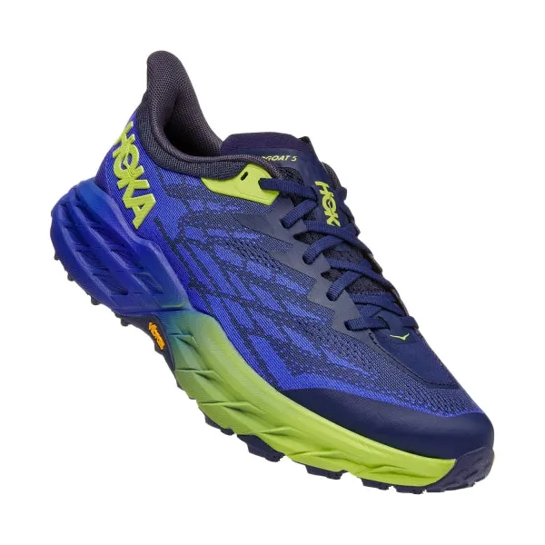 aggressive tread shoes Hoka Men's Speedgoat 5 (Outer Space/Bluing)