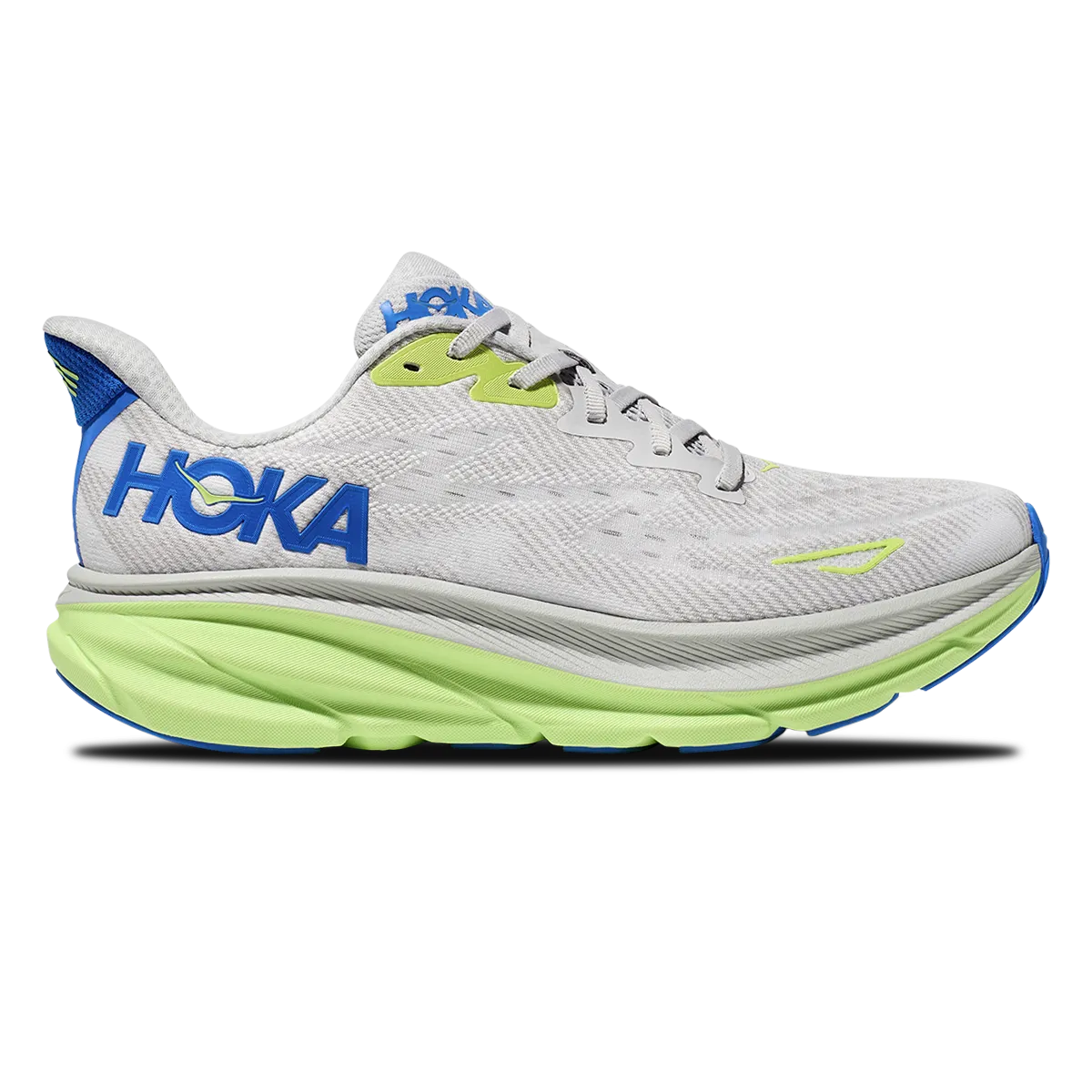 Clifton 9 padded - tongue grass running footwear