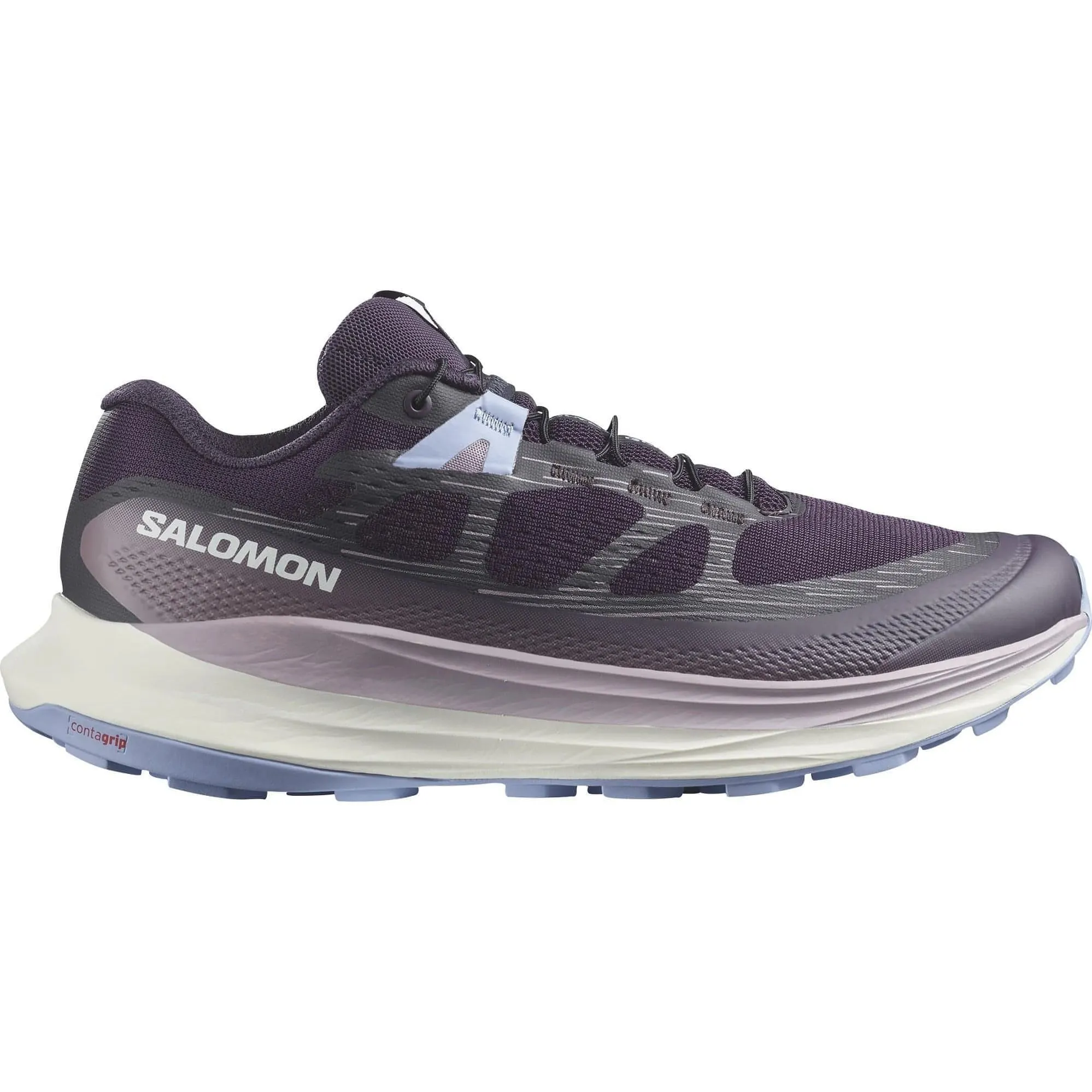 Salomon Ultra Glide 2 Womens Trail Running Shoes - Purple Compression Molded EVA
