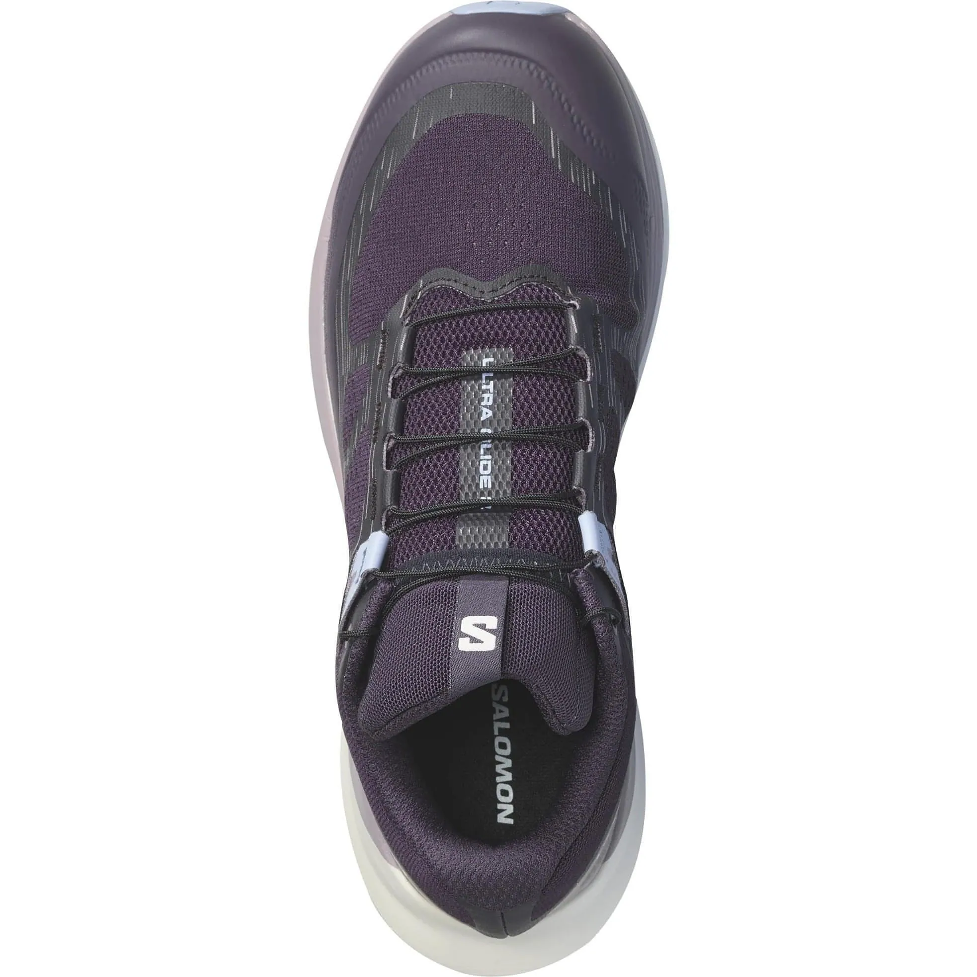 Rockered Geometry Design alpine running sneakers Salomon Ultra Glide 2 Womens Trail Running Shoes - Purple