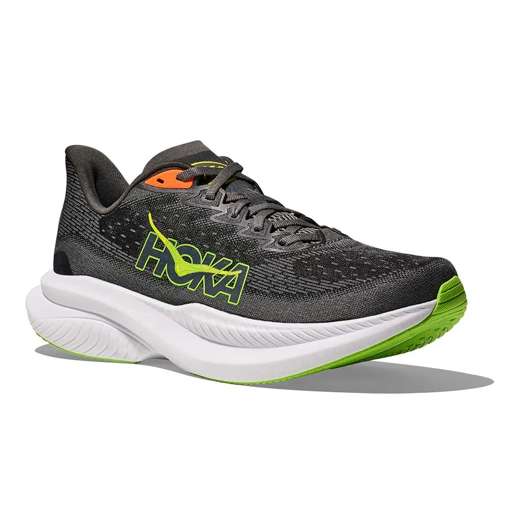 recyclable shoes Men's Mach 6 Running Shoe - Gravel/Asphalt Grey - Regular (D)