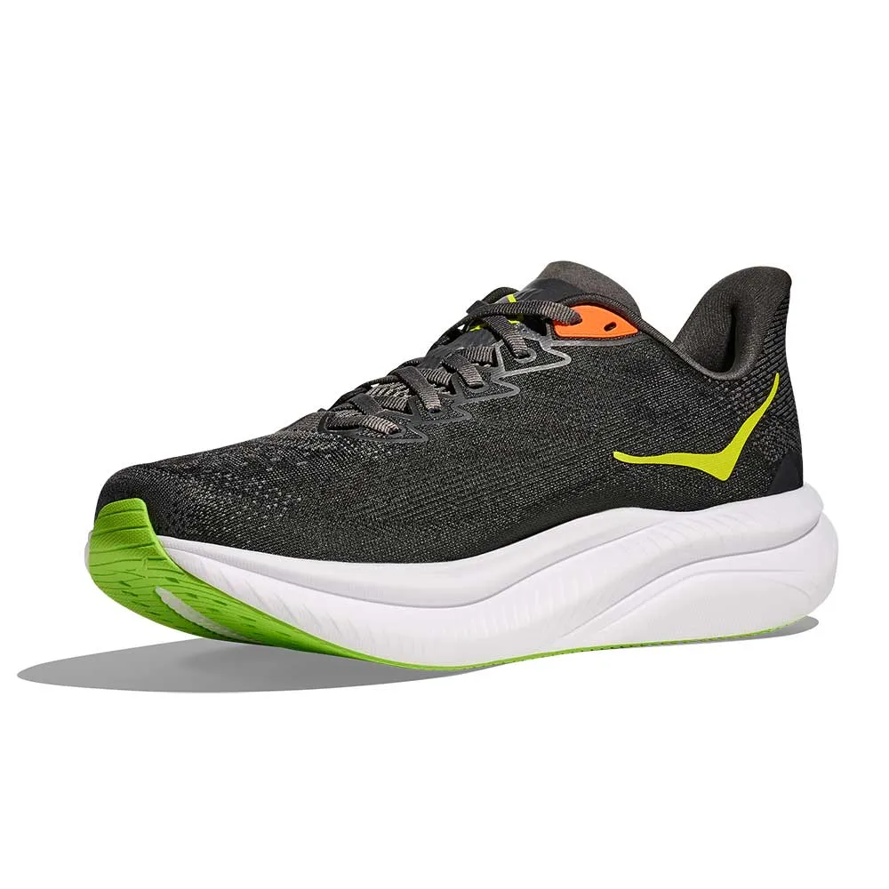 Men's Mach 6 Running Shoe - Gravel/Asphalt Grey - Regular (D) Neutral Stride Engineering