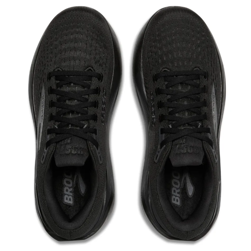 Brooks Men's Ghost Max 3 Running Shoes in Black/Black/Ebony AW25 stability - focused running shoes Oxygen Flow