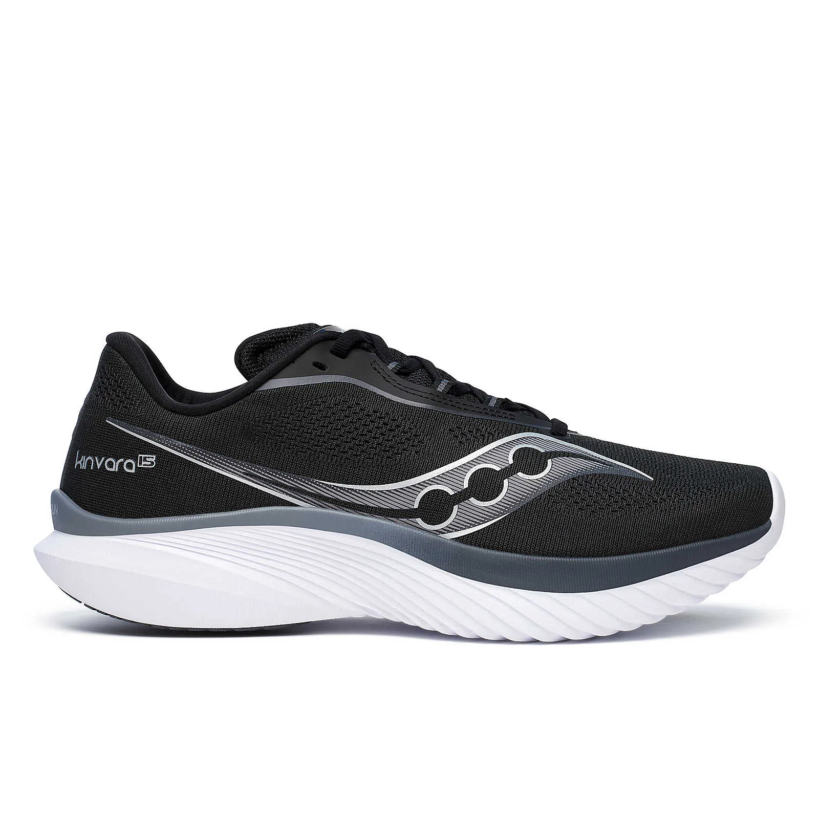 men's athletic shoes Breathable Design Men's Kinvara 15 (200 - Black/White)