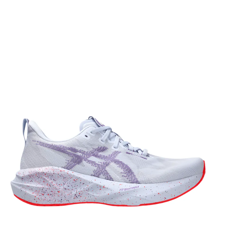 ASICS Men's NOVABLAST 5 TOKYO Collection Running Shoes in Blue Fade/Edo Purple AW25 metatarsal - support running shoes