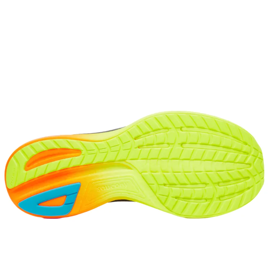 motivation Rebound Frame Saucony Men's Ride 18 Running Shoes in Shadow/Vizi - Online Exclusive