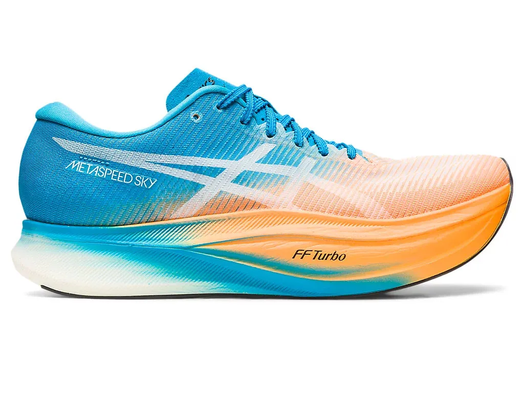 Track and field anaerobic - ready Unisex Metaspeed Edge  (400 - Island Blue/Orange Pop)