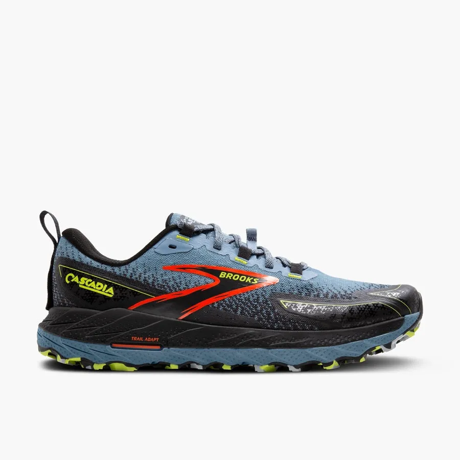 Brooks Cascadia 18 Mens Shock Absorption Midsole ultra trail running shoes