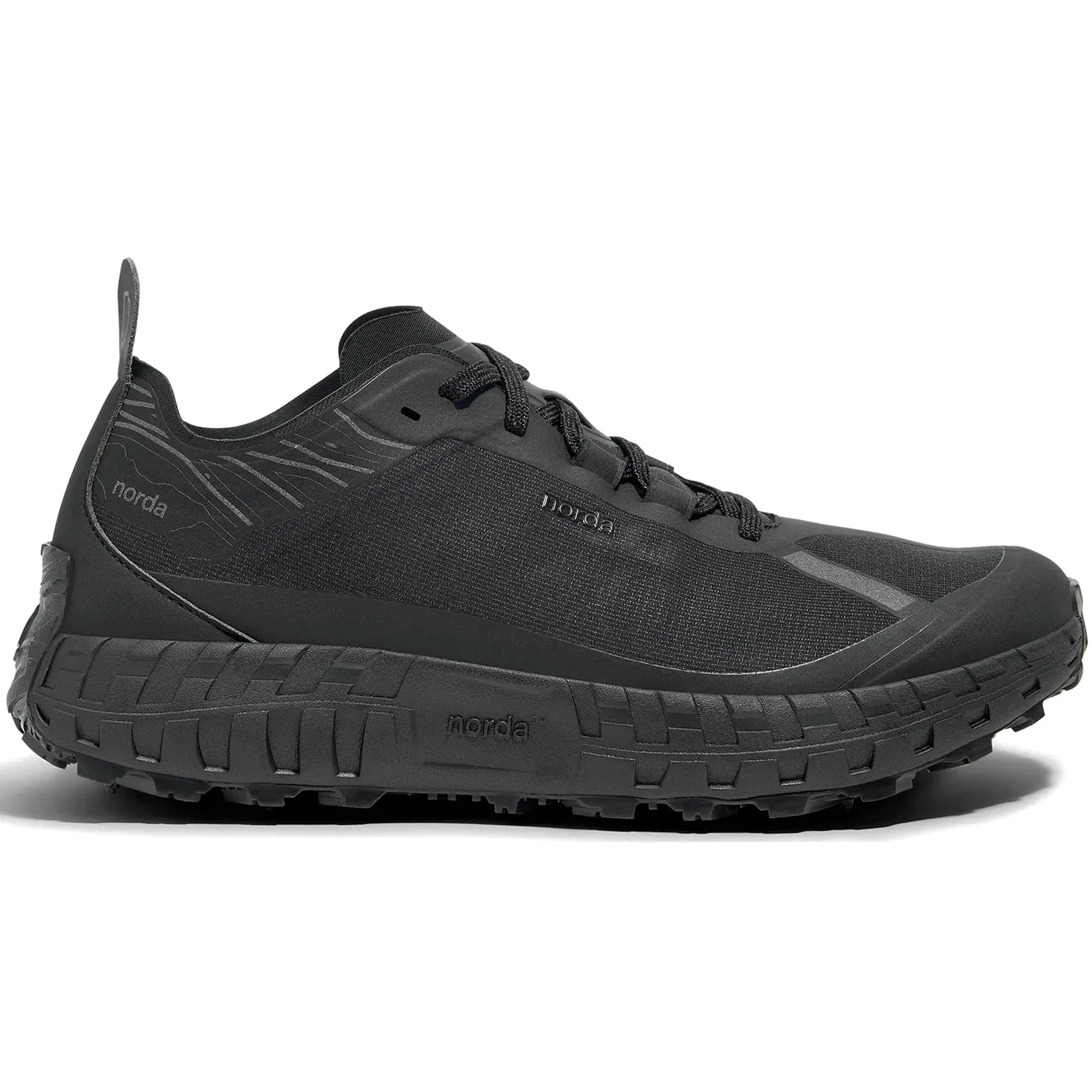 Men's 001A G  Graphene Trail Running Shoes Stealth Black high performance trail shoes