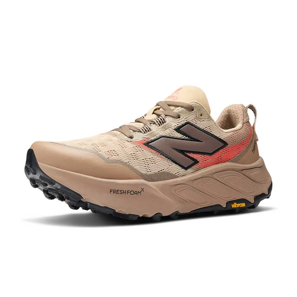 Reinforced Toe Bumper Flexible Midsole Men's Fresh Foam X Hierro v9 Trail Running Shoe - Desert Clay/Earth Shadow - Regular (D)