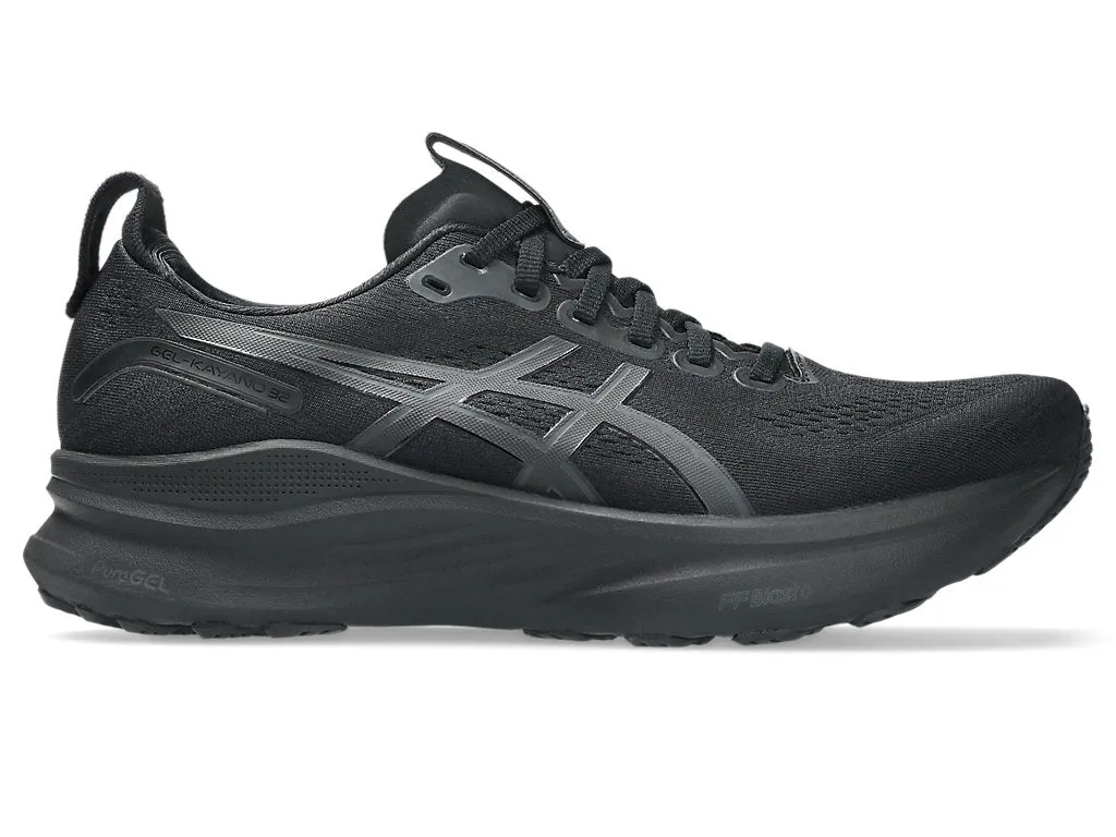 Rainy running shield All Weather Performance Men's GEL-Kayano 32 (001 - Black/Graphite Grey)