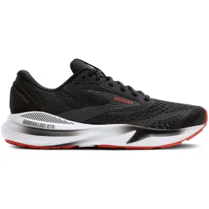 Brooks Men's Adrenaline GTS 24 Running Shoes Black / Grey / Red Temperature control Stretch Knit