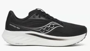 Saucony Ride 18 - Mens (2E) antibacterial insole shoes Lace   Up