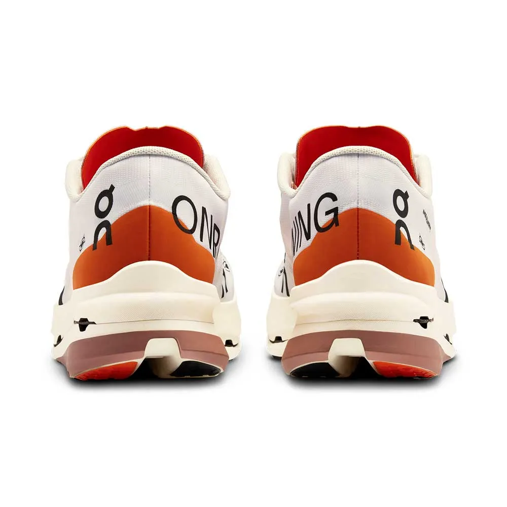 Men's Cloudboom Echo 3 Running Shoe - White/Flame - Regular (D) Soft Landing