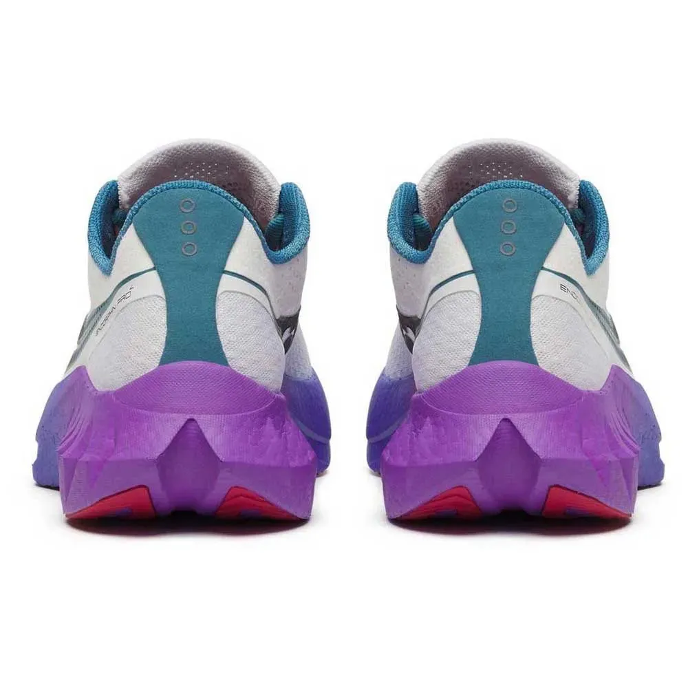 Saucony Men's Endorphin Pro 4 (White / Shadow) Rebound Enhancing Foam