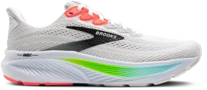 Asymmetrical Lacing System gradient - design shoes Men's Ghost 17 (112 - White/Pink Clay/Gecko)