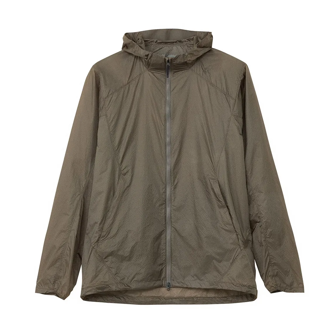 Men's Airly Shell Packable Wind Jacket Desert Taupe Rugged Durability Spread